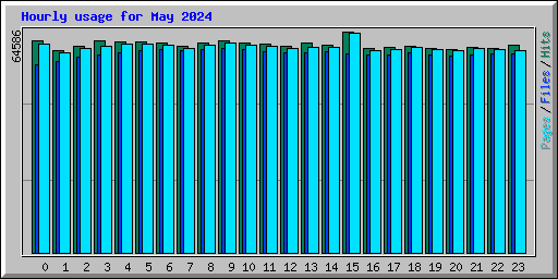 Hourly usage for May 2024